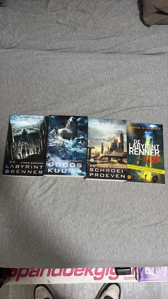 The maze runner, Boeken, Ophalen of Verzenden, Gelezen, Filmspecifiek
