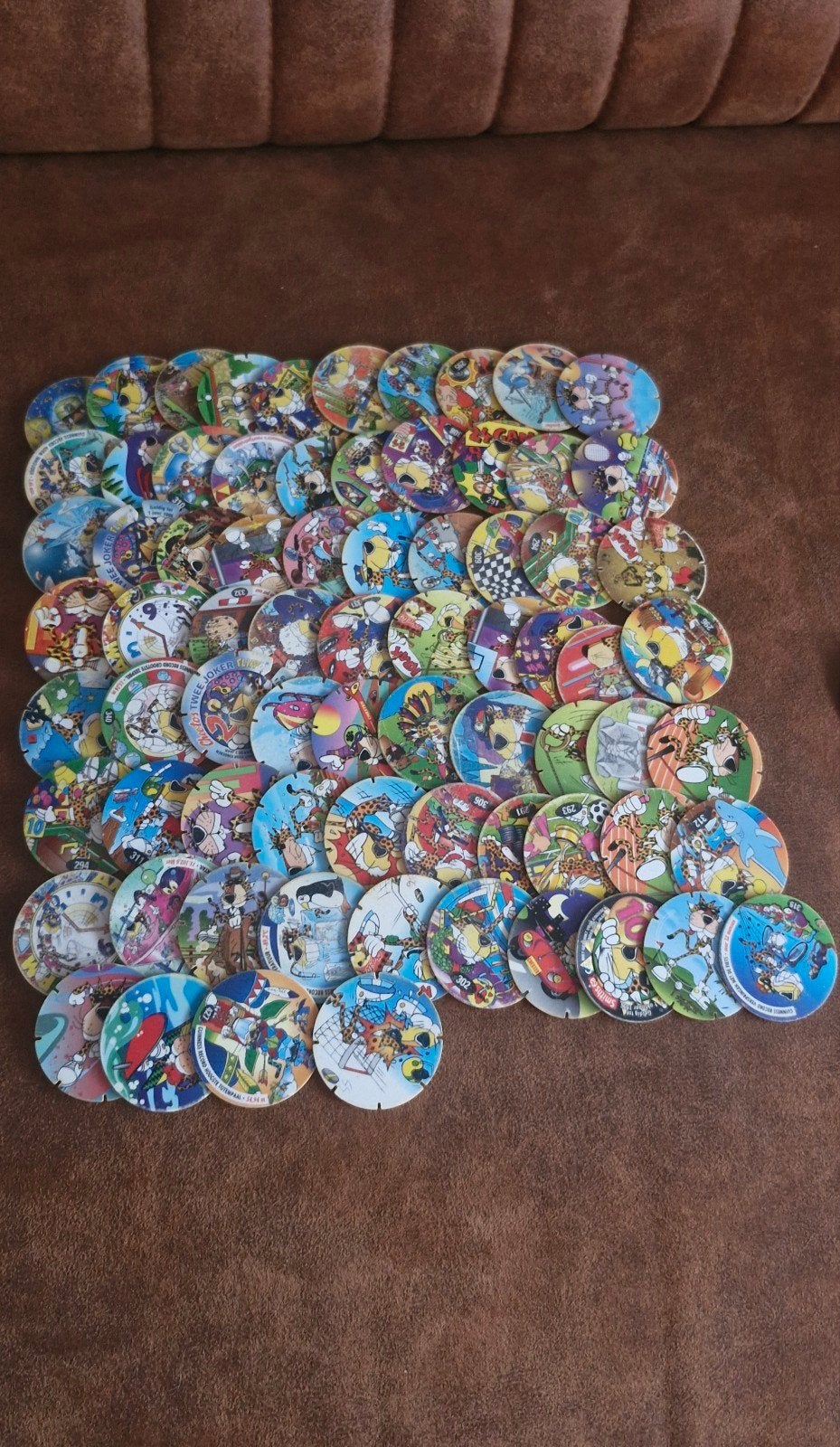Vintage Chester Cheetos Flippo's Jaren 90, Verzamelen, Flippo's, Ophalen of Verzenden, Chester Cheetos, Losse flippo's