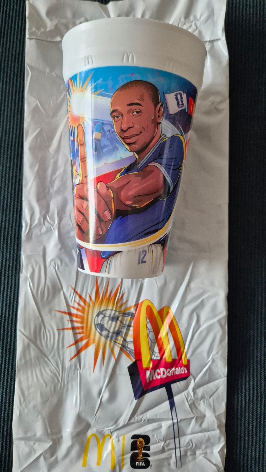 Thierry Henry McDonald's WK Beker €5 of ruilen voor Beckham, Ophalen of Verzenden, Nieuw, Overige sporten, Overige typen