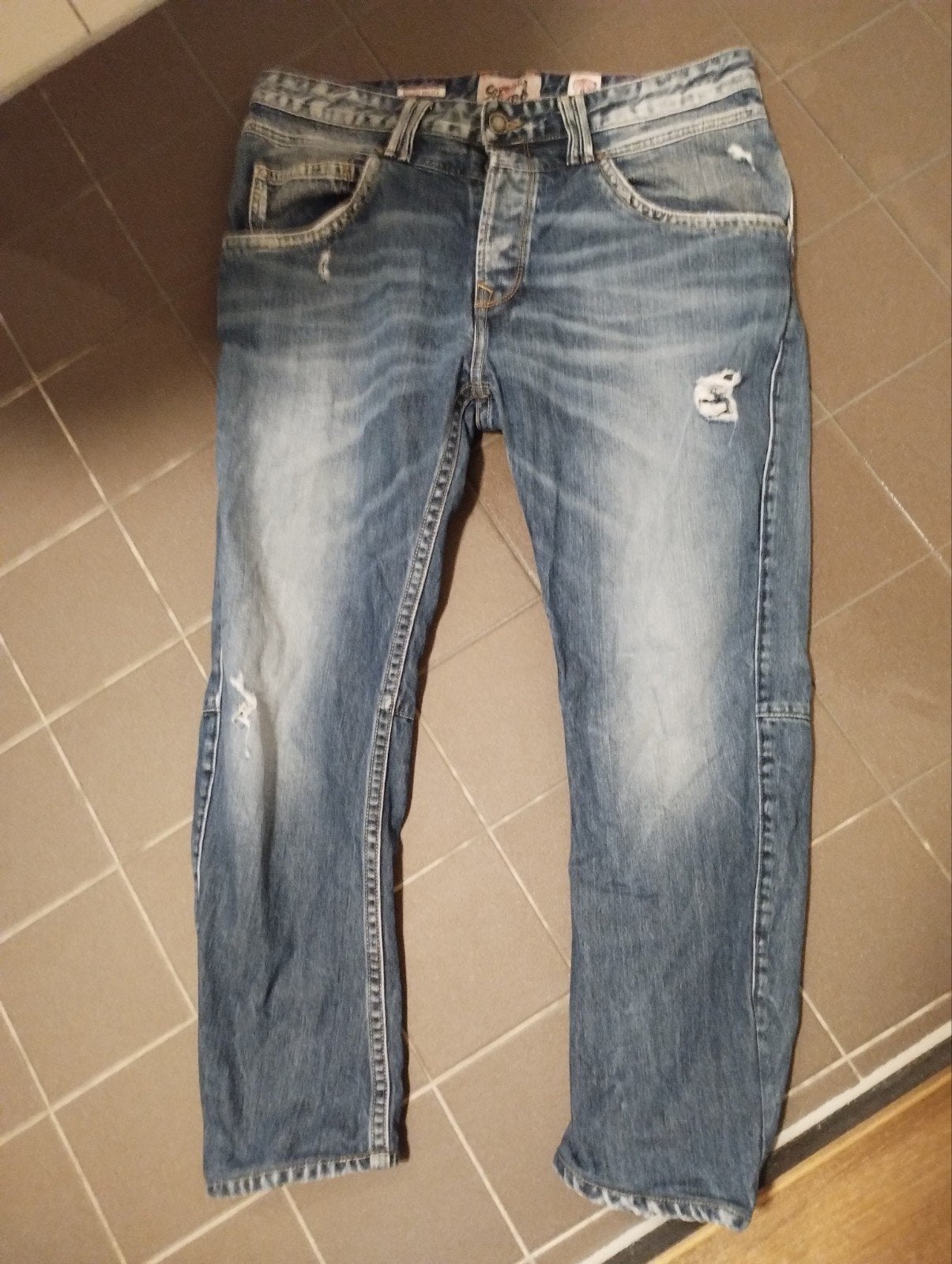 Vintage Pepe 73 London Jeans Bulldog Bruiser maat W36/L30, Ophalen of Verzenden