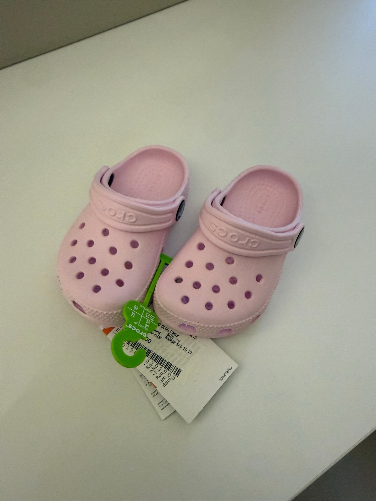 Nieuwe Roze Crocs voor Kinderen - Maat 22-23, Ophalen of Verzenden, Nieuw, Jongen of Meisje, Schoenen