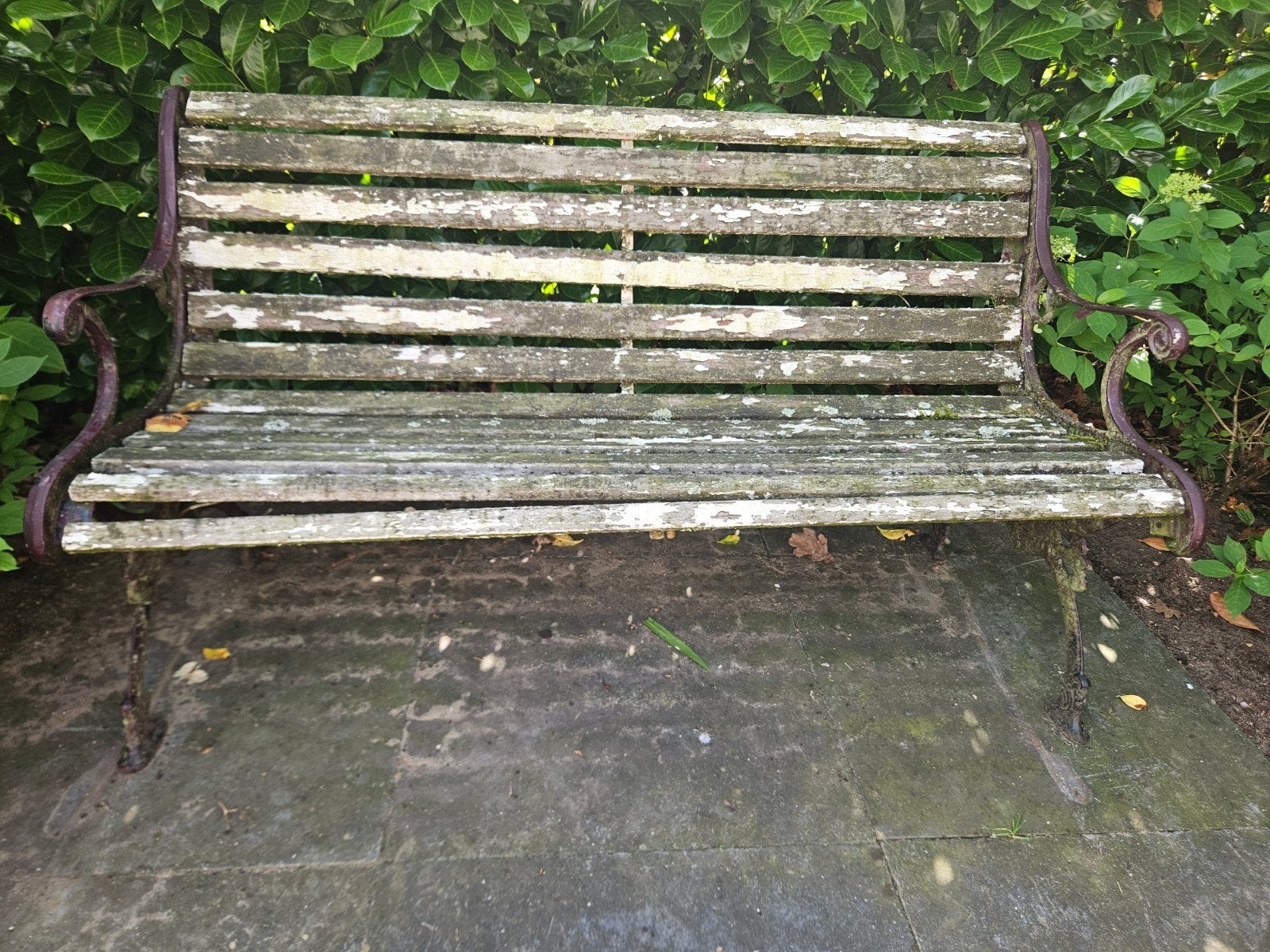Bank tuin, Tuin en Terras, Ophalen, Gebruikt, Hout