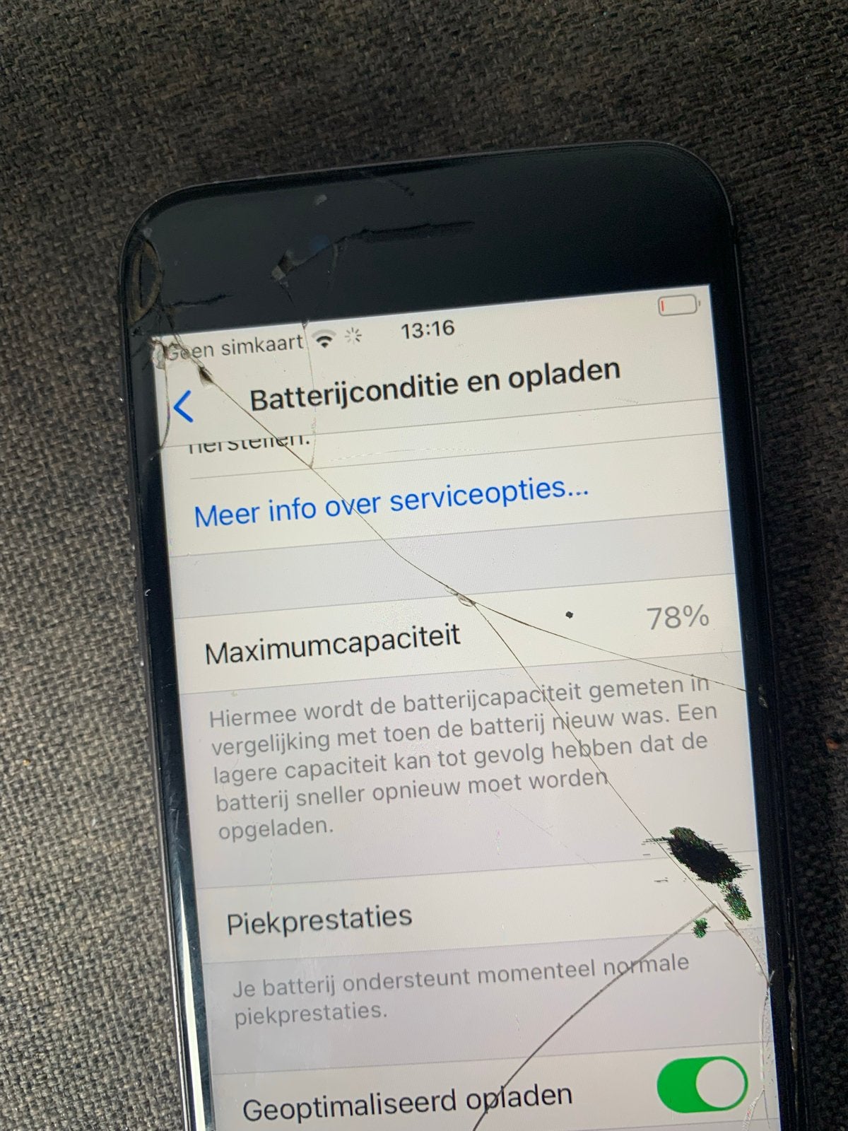 iPhone 8 - Werkt perfect, voor- en achterkant kapot, Telecommunicatie, Ophalen, Gebruikt, IPhone 8