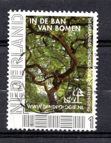 gestempelde zegel. persoonlijke: bomen, Verzenden, Na 1940, Gestempeld