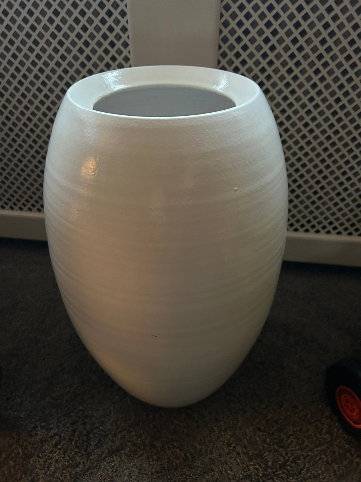 Mooie grote vaas 50 cm hoog ophalen o hout, Huis en Inrichting, Woonaccessoires | Vazen, Ophalen of Verzenden, Zo goed als nieuw