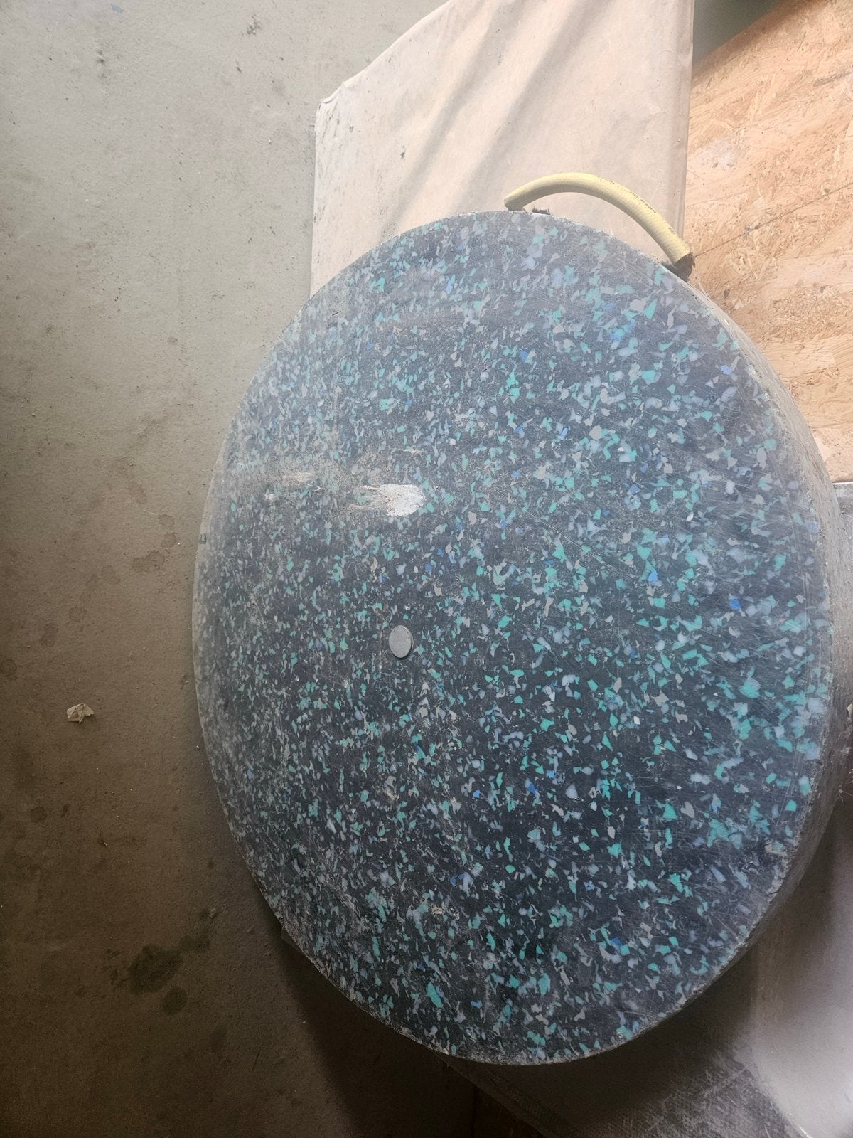 stempelplaat voor kraan of vrachtwagen ca 80cm, Ophalen