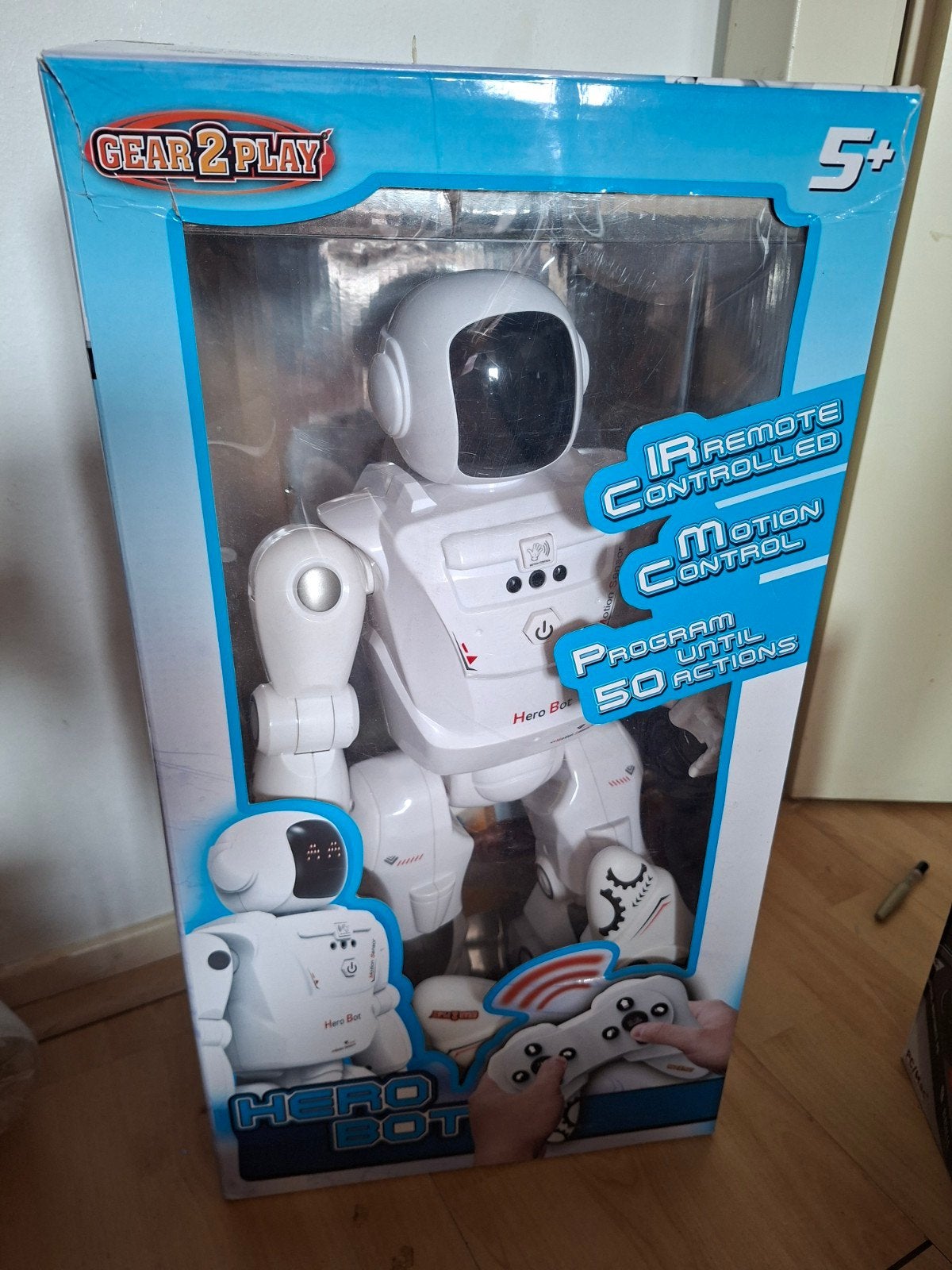 Hero Bot Robot met afstandsbediening - Gear2Play, Ophalen, Jongen of Meisje
