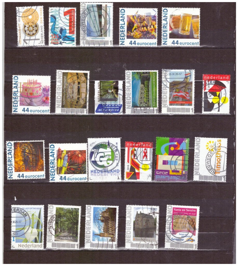 persoonlijke postzegels (124151), Ophalen of Verzenden, Na 1940, Gestempeld