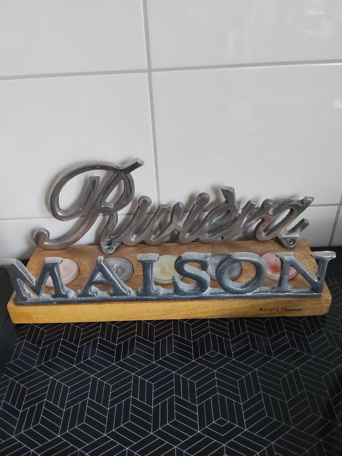 Riviera Maison theelichthouder, Ophalen of Verzenden, Zo goed als nieuw