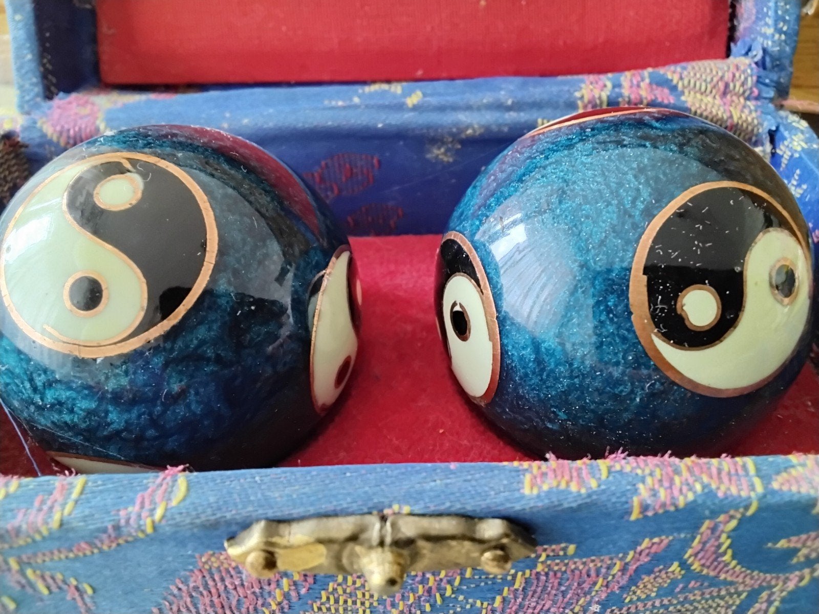 Yin yang balls, Ophalen of Verzenden, Zo goed als nieuw, Overige typen, Natuurreligies