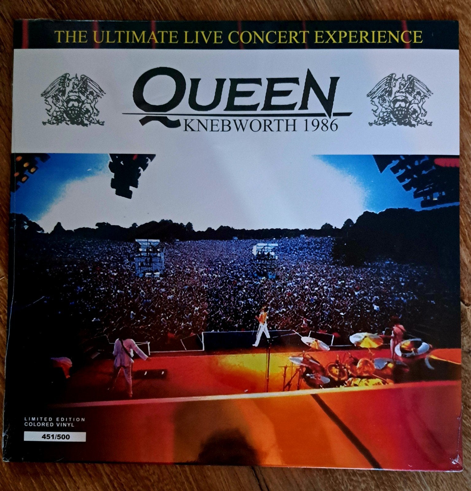 Queen Knebworth 1986 Limited Edition Gekleurd Vinyl LP, Cd's en Dvd's, LP, Ophalen of Verzenden, Colored vinyl, 12 inch