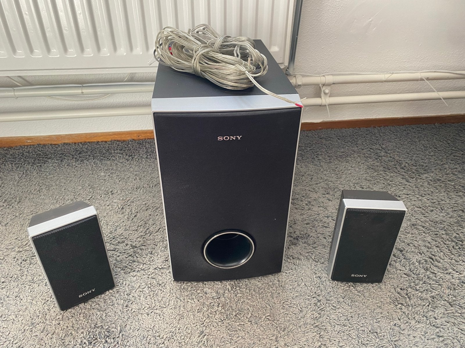 Sony SS-TS71 Satelliet Speakers met Subwoofer SS-WS71, Ophalen, Gebruikt, Speakerset, Sony