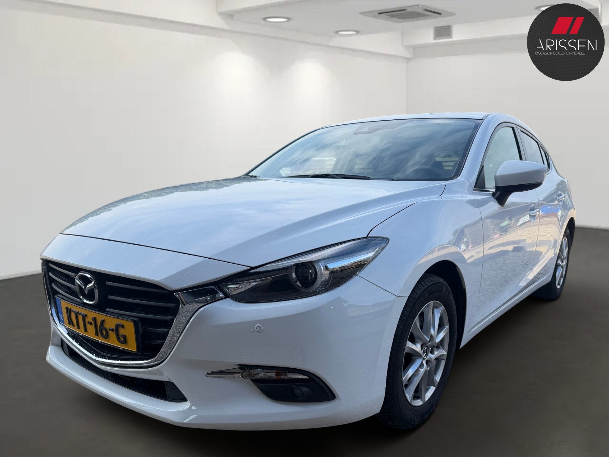 Mazda 3 2.0 SkyActiv-G 120 TS+ Dealeronderhouden CarPlay, Auto's, Voorwielaandrijving, Stof, Gebruikt, Euro 6