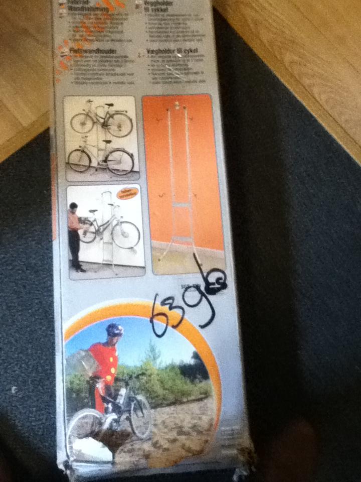 fiets ophangen muur, Fietsen en Brommers, Fietsaccessoires | Fietsenrekken, Ophalen of Verzenden, Nieuw