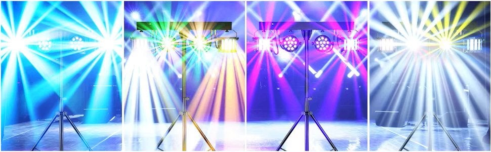 Verhuur DMX Maak je Feest Compleet!: Multi-Effect Licht Bar, Muziek en Instrumenten, Licht en Laser, Nieuw, Licht, Geluidgestuurd