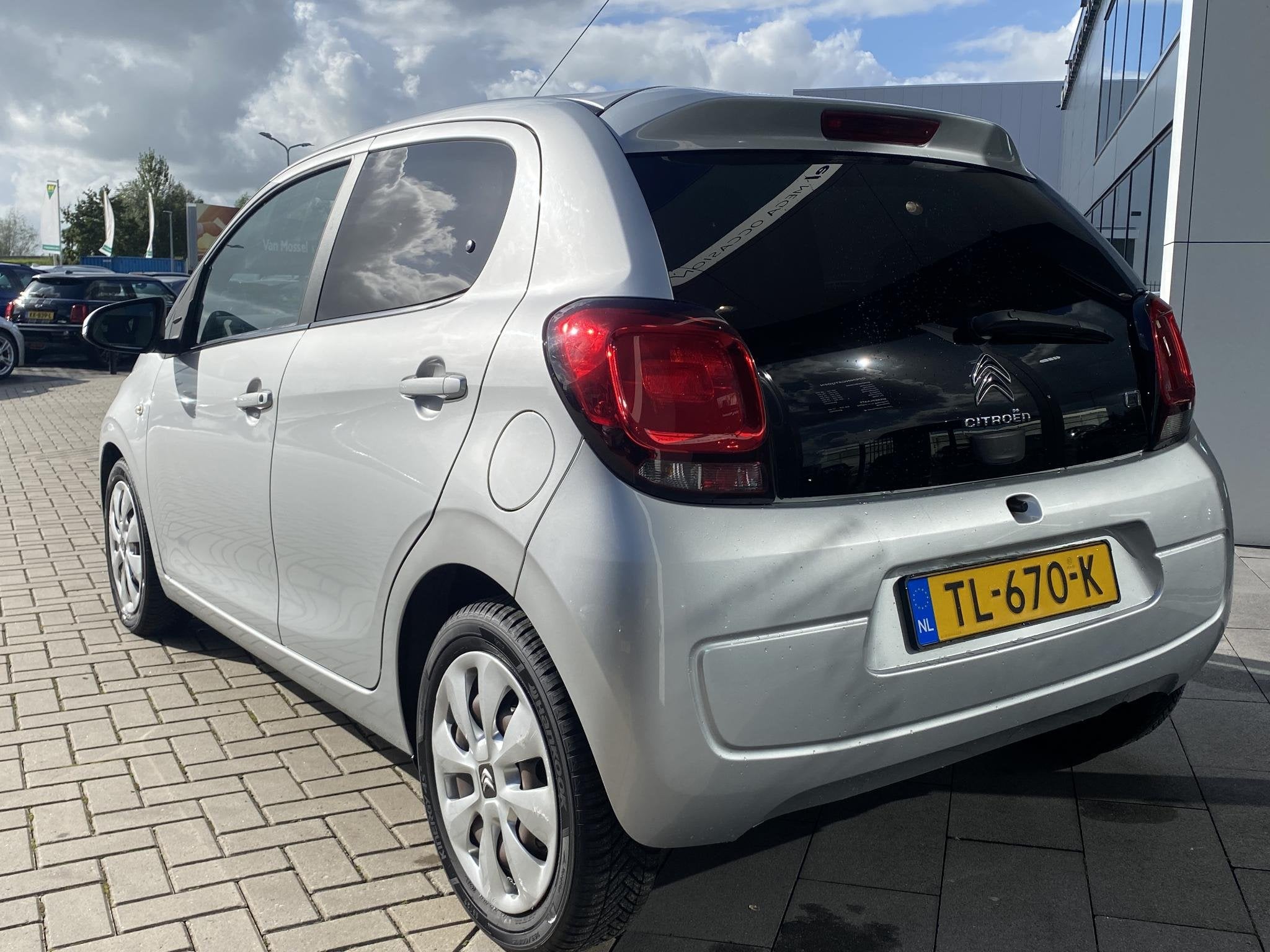 Citroen C1 1.0 VTi Feel, Auto's, Voorwielaandrijving, 12 maanden, Stof, Gebruikt