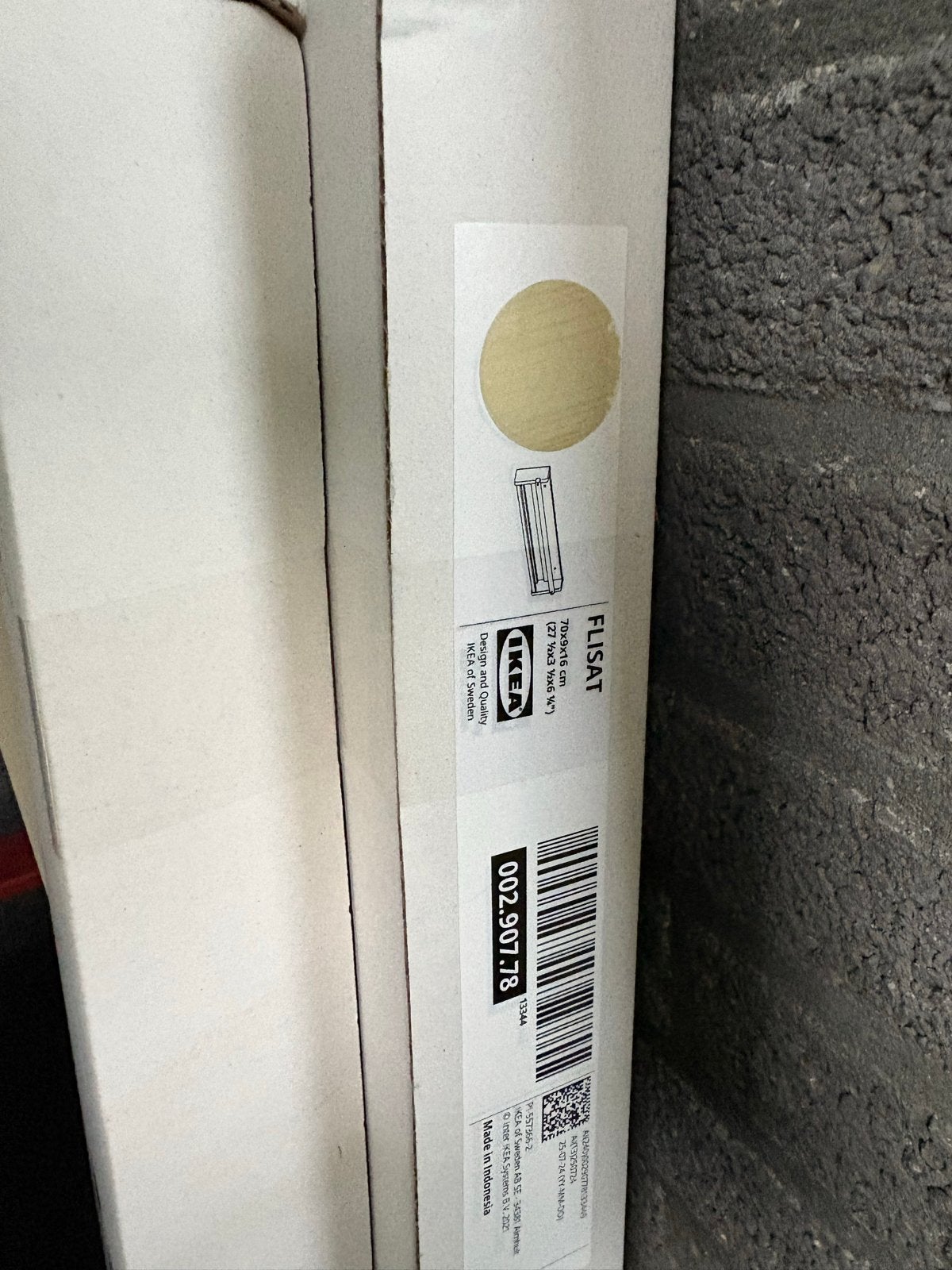 2x IKEA Flisat Wandopberger / Boekenplank - Nieuw in doos, Ophalen, Met plank(en), Nieuw, Minder dan 150 cm