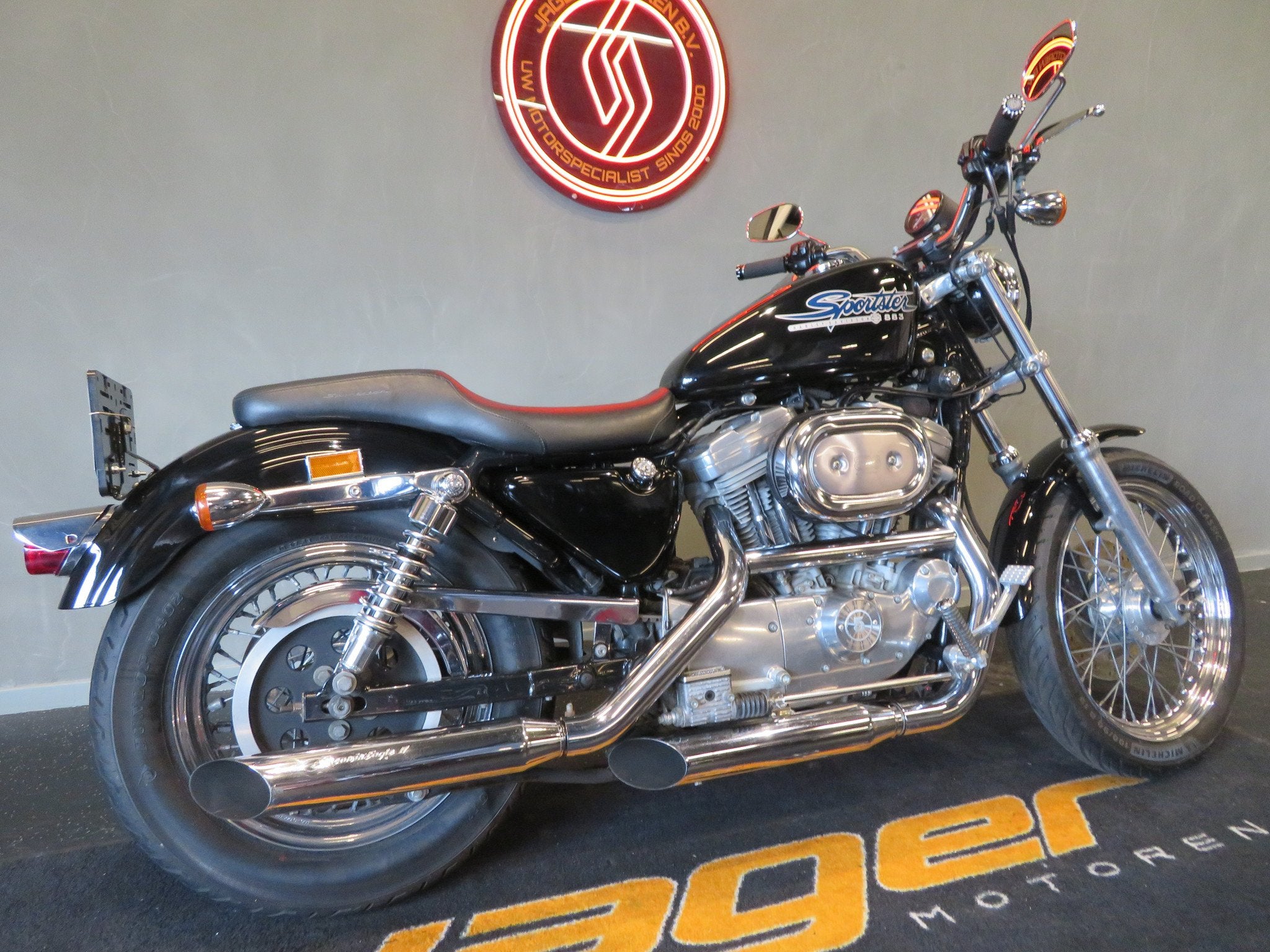 Harley-Davidson XL 883 SPORTSTER LIMITED (bj 2003), Motoren, Chopper, Gebruikt, Bedrijf