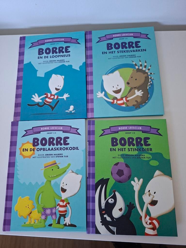 4 borre boekjes zgan, Boeken, Ophalen of Verzenden, Zo goed als nieuw, Fictie algemeen
