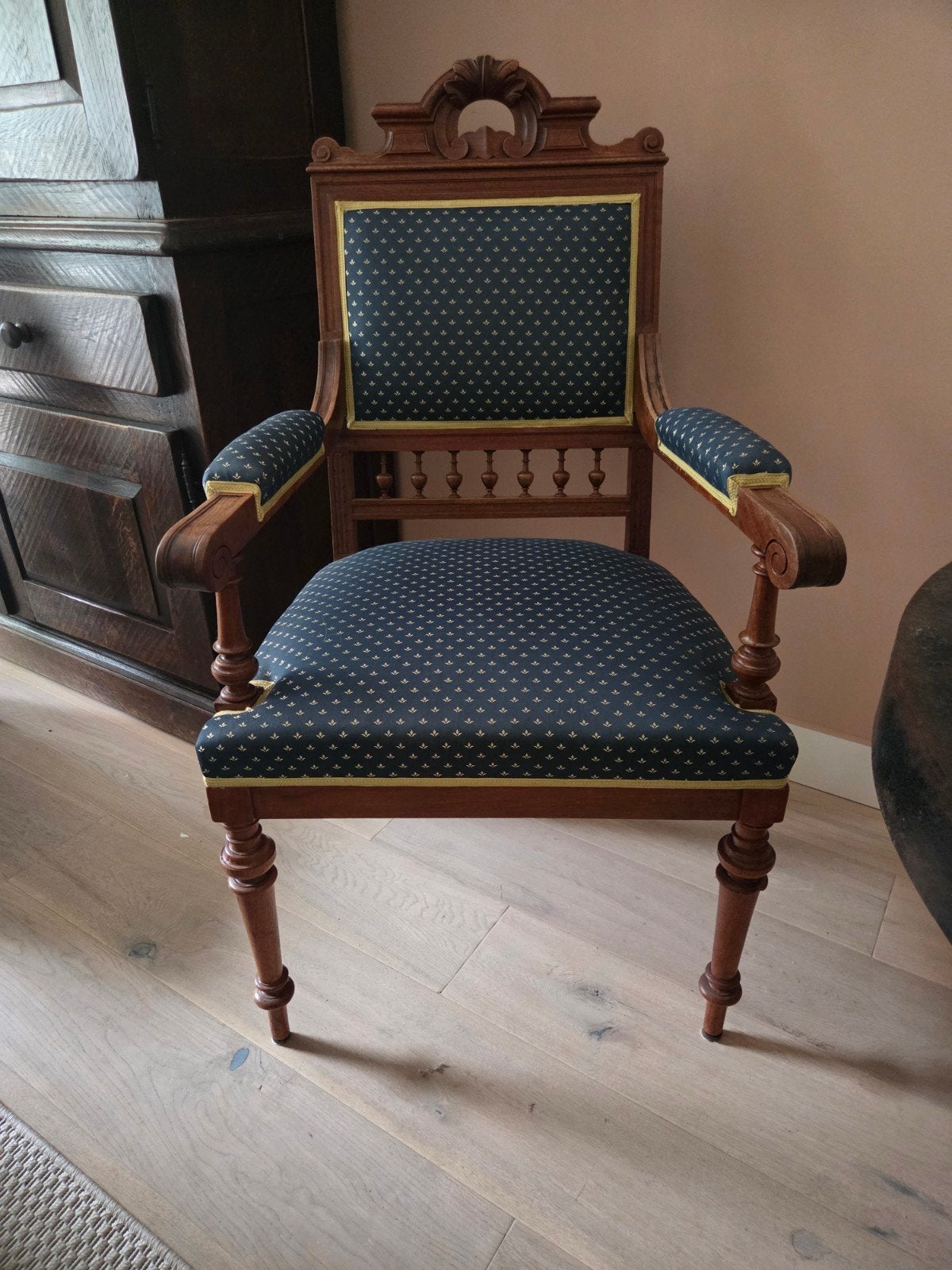Prachtige antieke stoel, helemaal gaaf, Antiek en Kunst, Ophalen of Verzenden