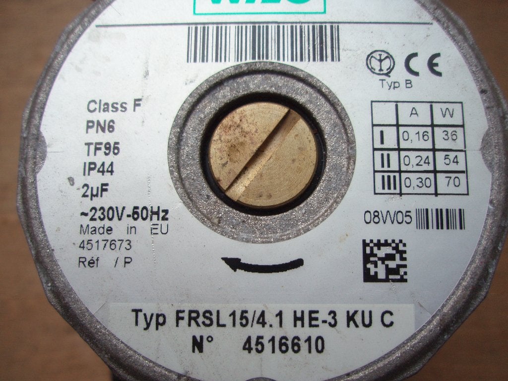 Wilo cv pompen diverse modellen en types, Gebruikt, Radiator, Minder dan 60 cm, Ophalen of Verzenden