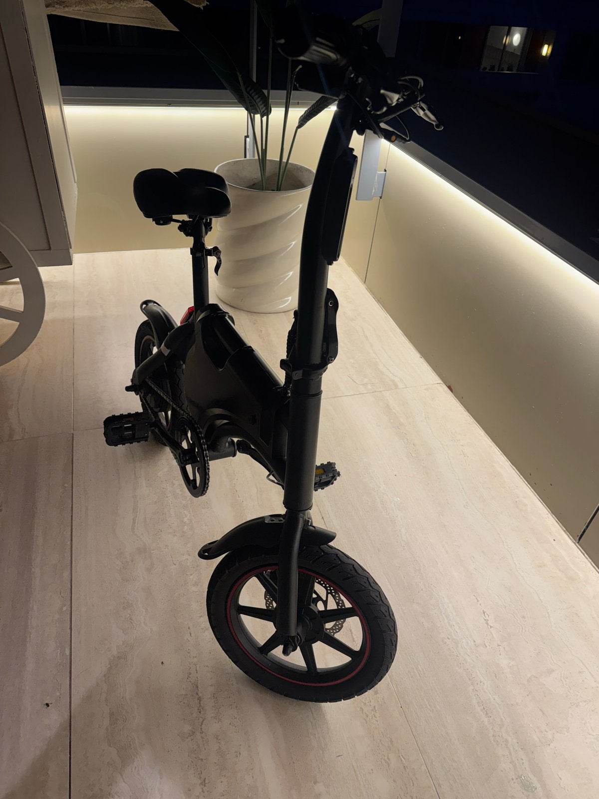 Compacte opvouwbare elektrische fiets, Overige merken, Ophalen of Verzenden, Zo goed als nieuw, Minder dan 47 cm