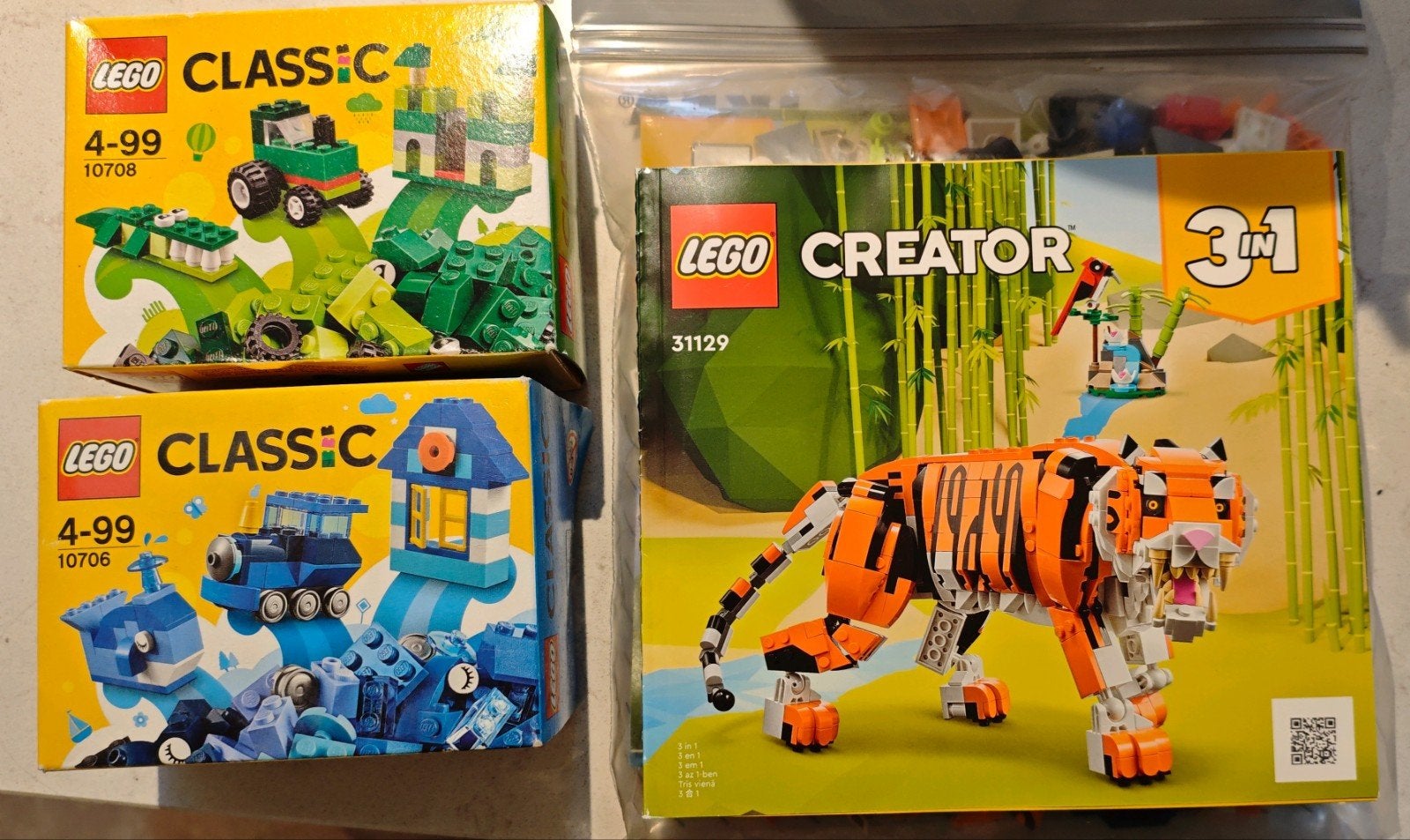 Lego Classic en Creator sets (ook los te koop), Ophalen of Verzenden, Gebruikt