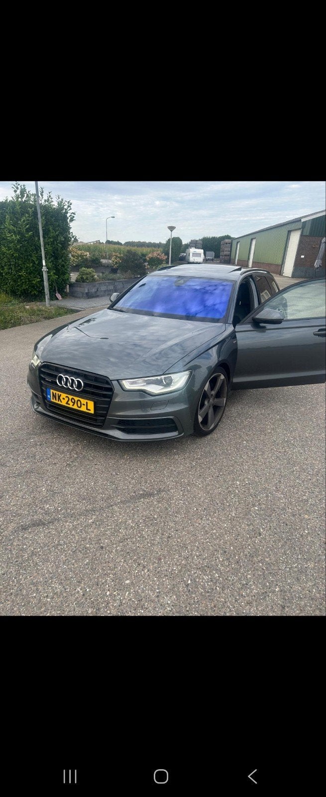 Audi A6 3.0TDI 150KW Avant Quat S-tr 2013 Grijs, Auto's, Audi, Automaat, 1800 kg, 226 €/maand, Stationwagon