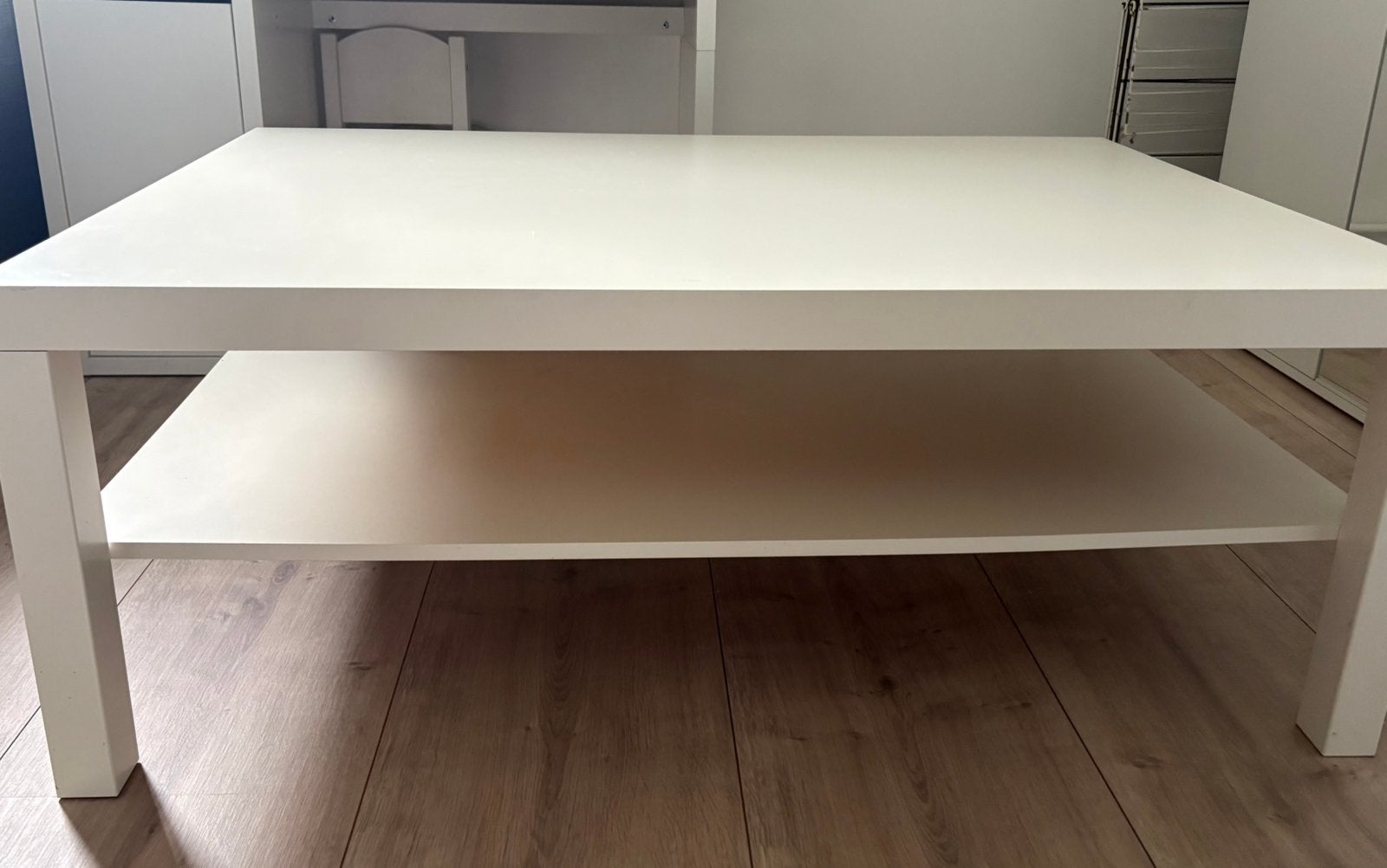 Ikea salontafel Lack, Ophalen, 100 tot 150 cm, 50 tot 100 cm, Zo goed als nieuw