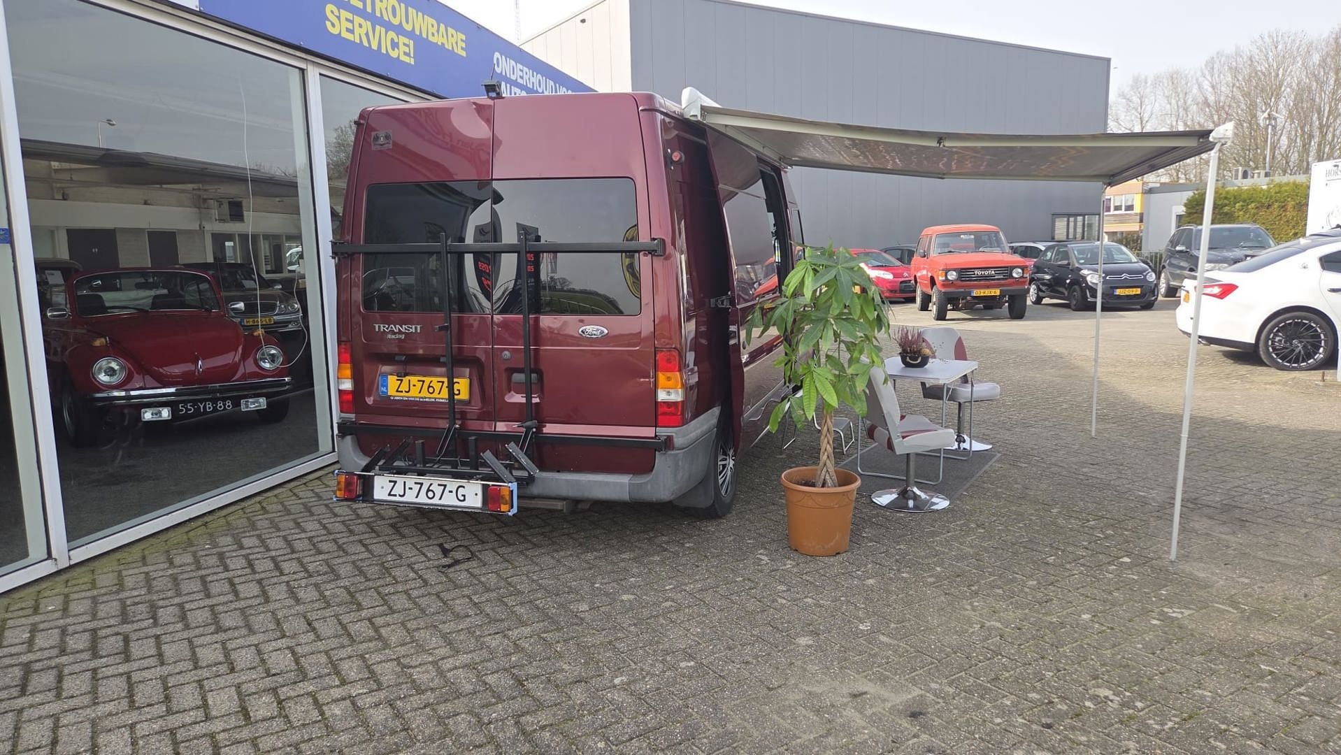 Ford TRANSIT 300L FD 85 MR 4,23 Camper, Caravans en Kamperen, Info@jhas.nl, Bedrijf, Jan Hendriks, Ford