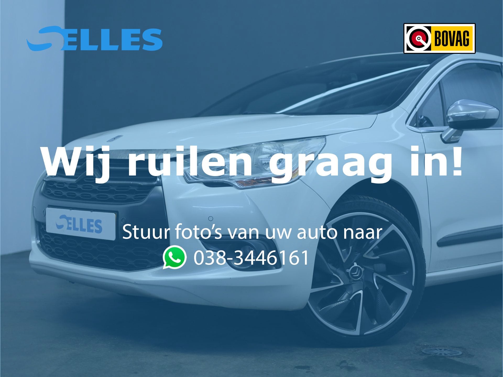 Citroën DS4 1.6 THP Sport Chic | Trekhaak | 200 PK | Ledere, Voorwielaandrijving, Euro 5, Zwart, Wit
