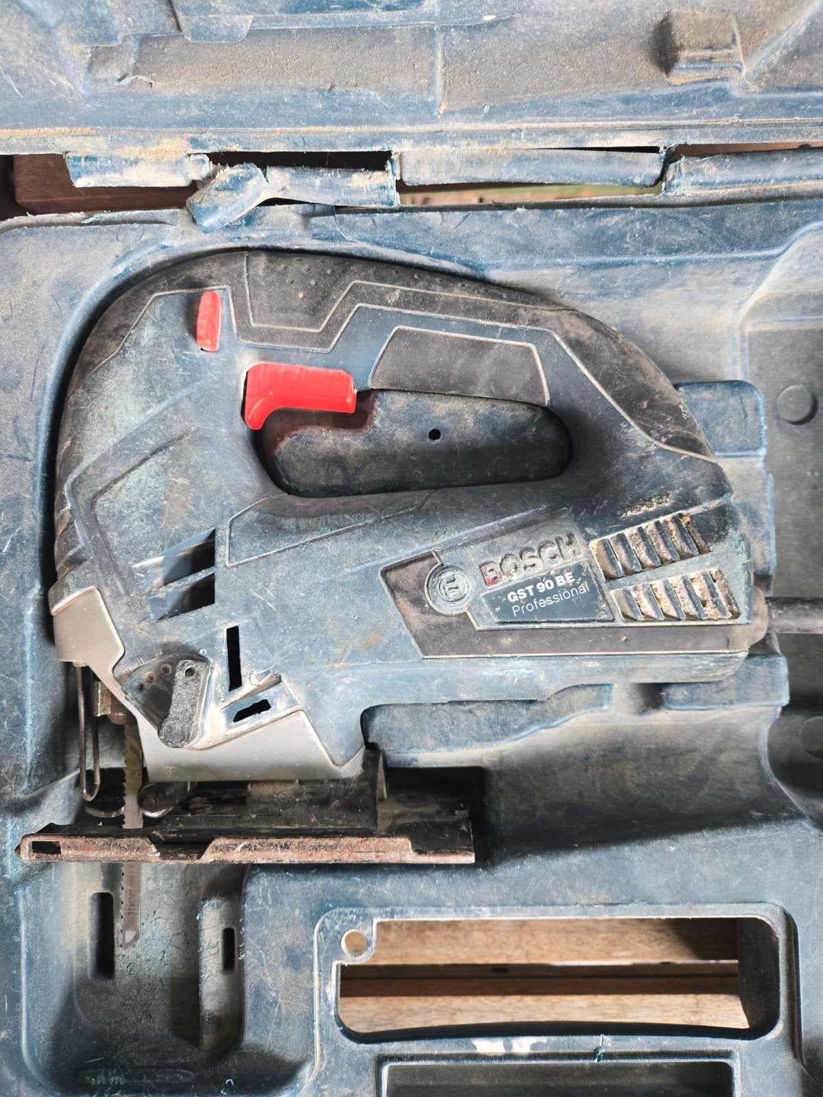 Bosch Professional GST 90 BE, Doe-het-zelf en Verbouw, Gereedschap | Schuurmachines, Ophalen, 1200 watt of meer, Excentrische schuurmachine