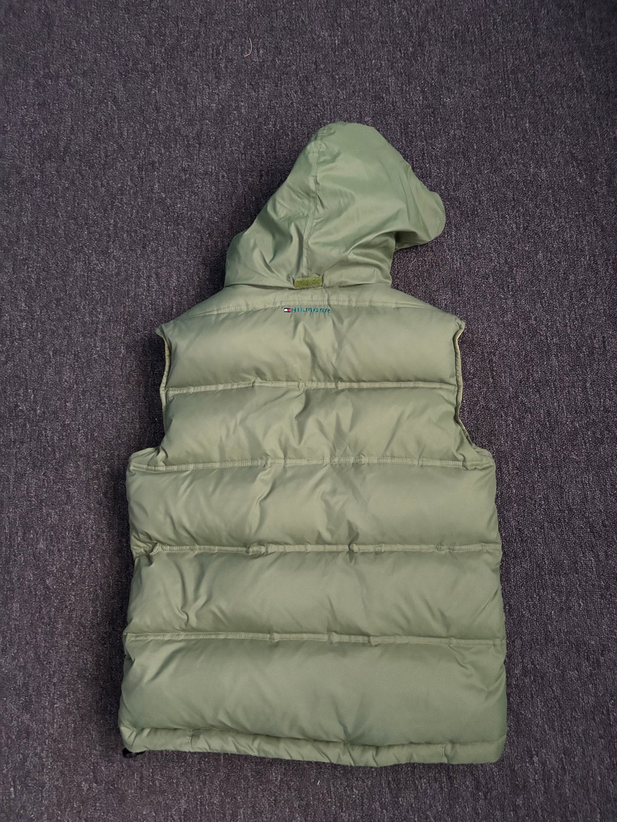 Tommy Hilfiger bodywarmer maat 152, Ophalen of Verzenden, Gebruikt, Jongen of Meisje, Jas