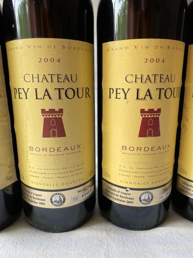 Château Pey La Tour, Frankrijk, Ophalen of Verzenden, Zo goed als nieuw, Rode wijn