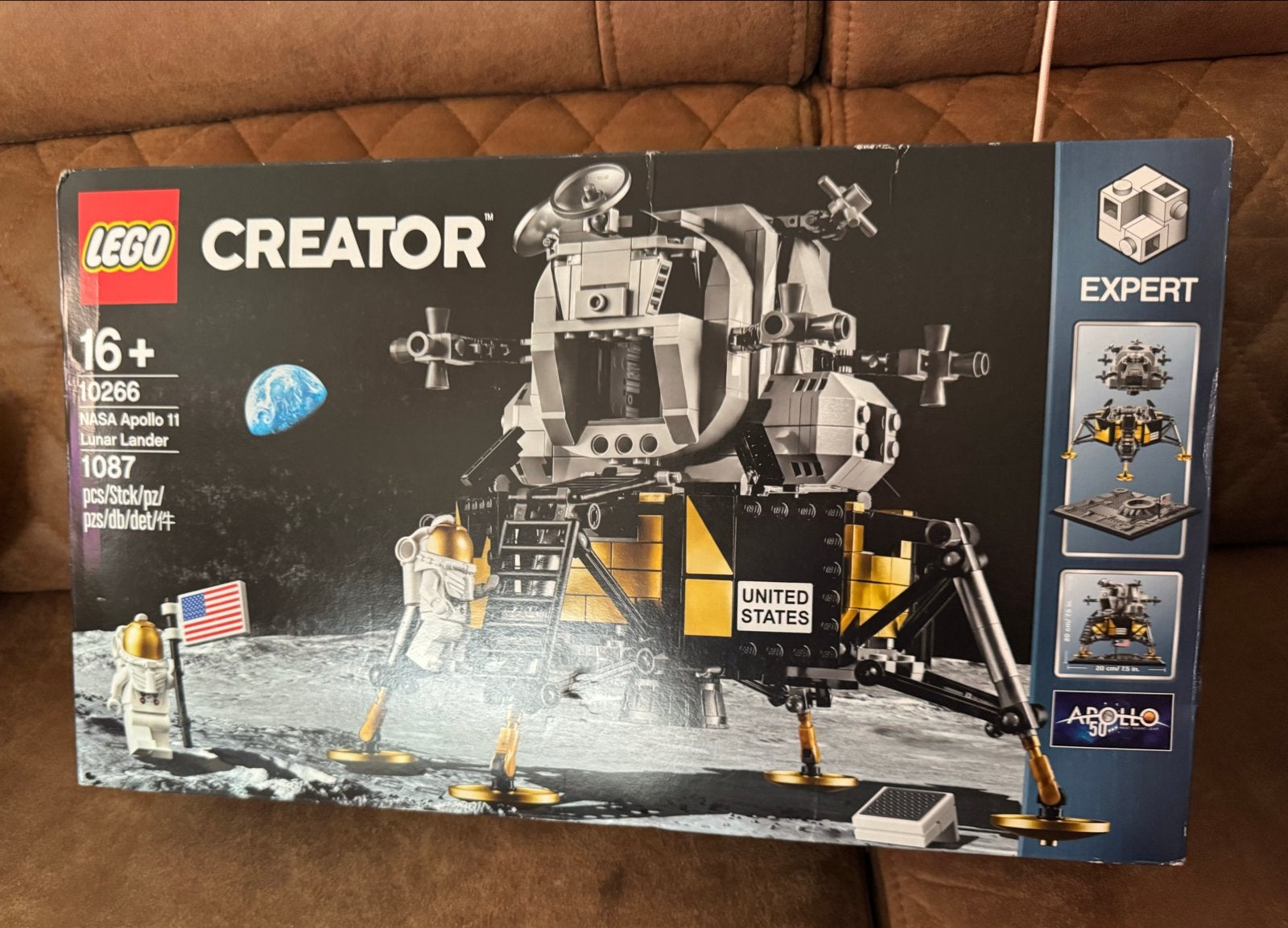 Nieuwe LEGO Creator Expert 10266 NASA Apollo 11 Lunar Lander, Lego, Nieuw, Ophalen of Verzenden, Ongeopend/sealed
