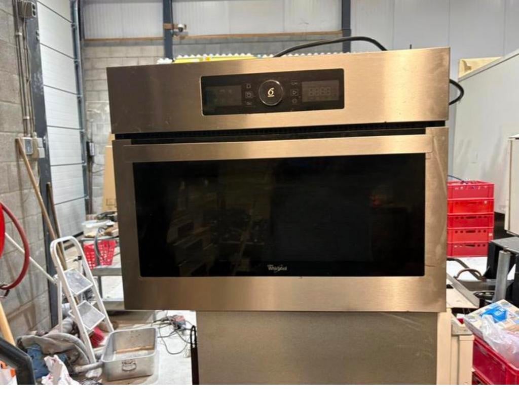 whirpool 6th sence inbouw oven/magnetron(opknap), Witgoed en Apparatuur, Ovens, Ophalen, Zo goed als nieuw