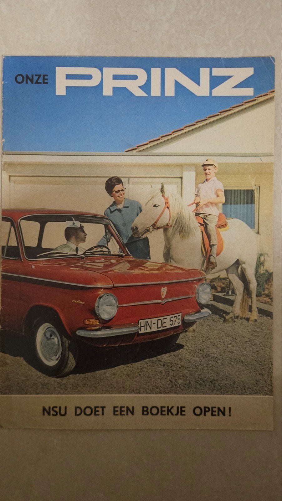 NSU Prinz folder, Ophalen of Verzenden, Overige merken