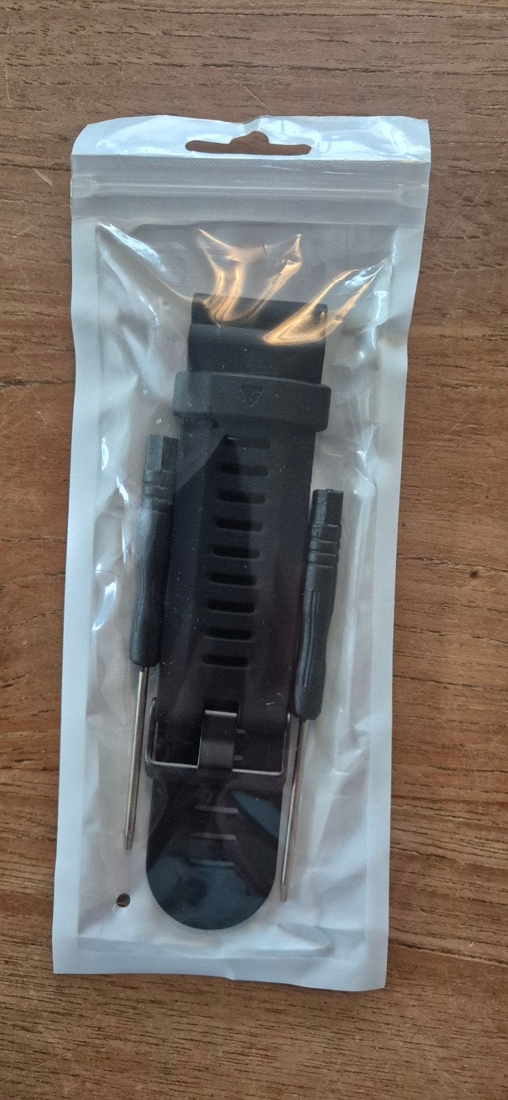 Garmin horlogebandje 2,6 cm, Ophalen of Verzenden, Nieuw, Zwart, Android