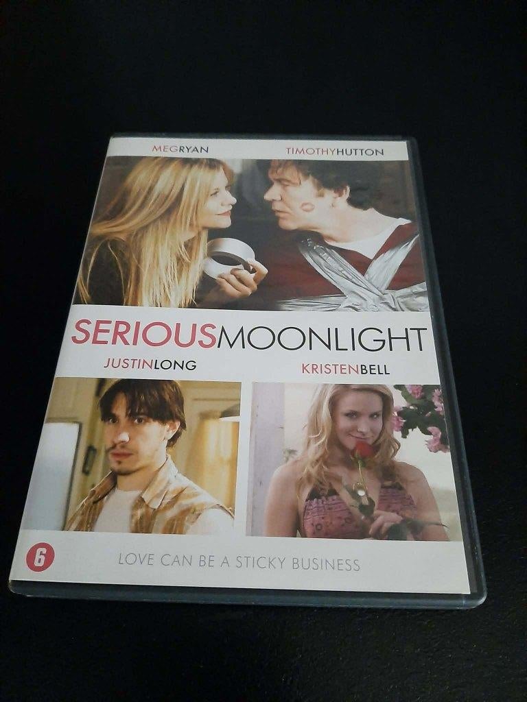 Serious moonlight, Meg Ryan, Timothy Hutton, Kristen Bell!, Vanaf 6 jaar, Ophalen of Verzenden, Gebruikt, Romantische komedie