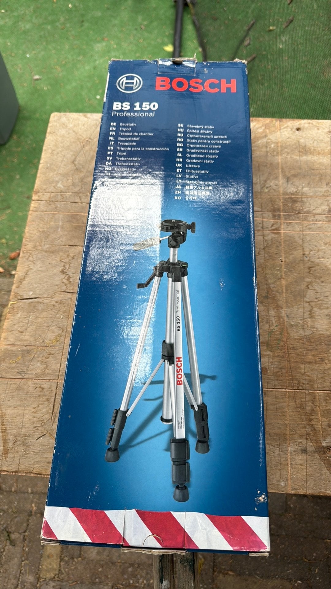 Bosch Professional BS 150 Statief, Ophalen of Verzenden, Zo goed als nieuw