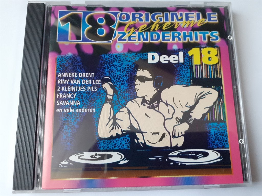 18 originele geheime zenderhits deel 18, Cd's en Dvd's, Verzenden, Zo goed als nieuw, Levenslied of Smartlap, Album