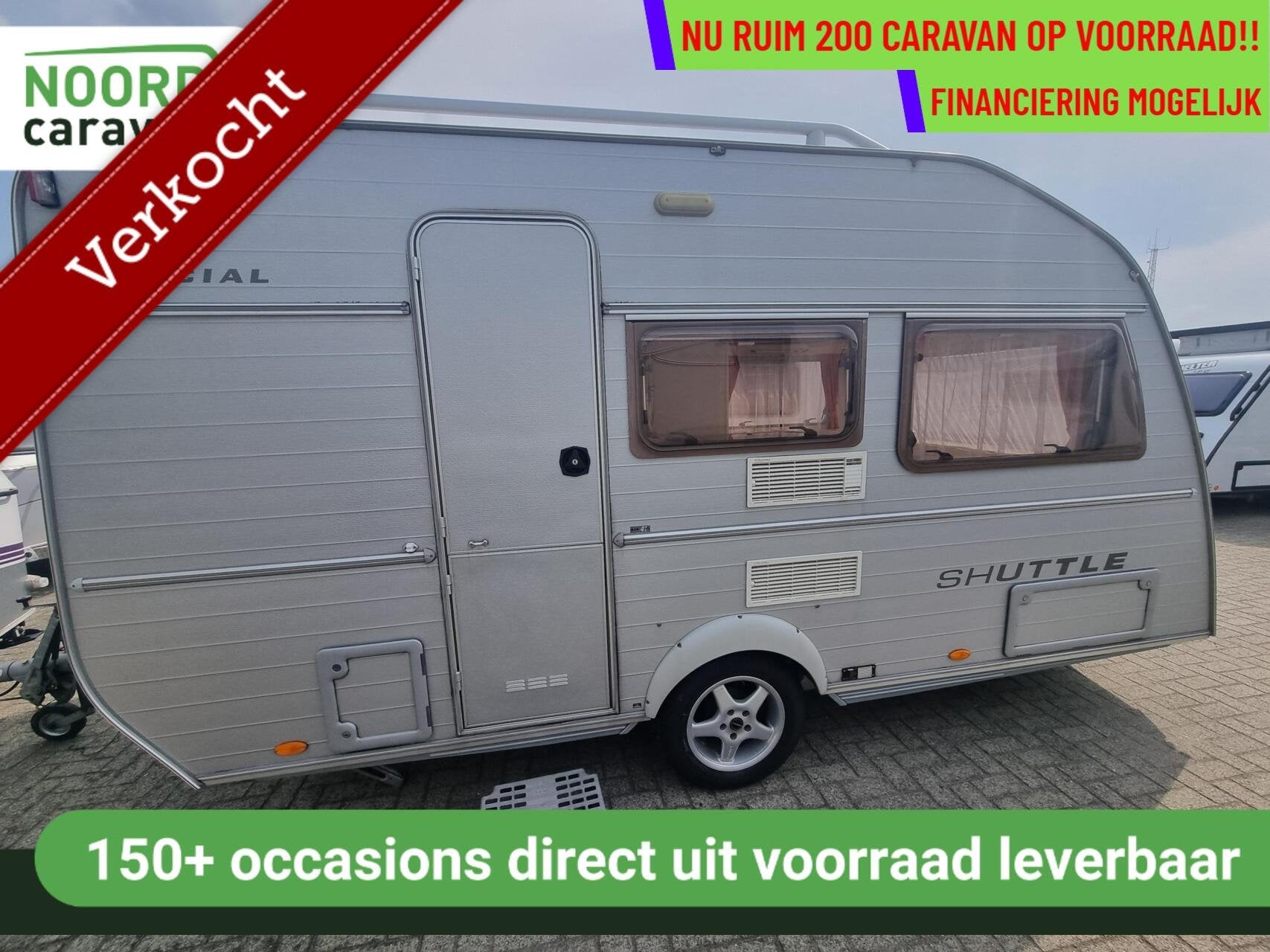 Kip shuttle special 41 ttz DWARSBED + VOORTENT + FIETSENDR, Caravans en Kamperen, Caravans, Kip, Bedrijf, 750 - 1000 kg, 5 tot 6 meter