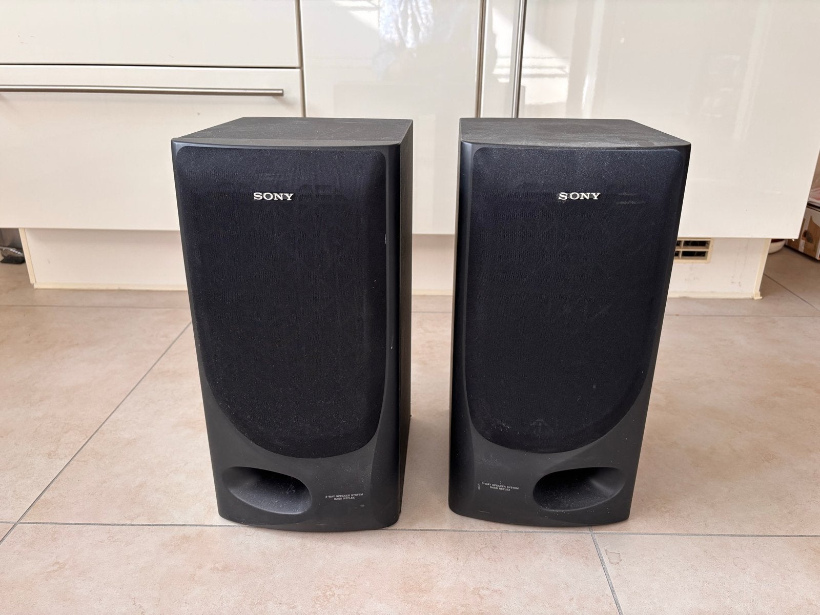 Sony speakers - set van 2, Audio, Tv en Foto, Luidsprekers, Gebruikt, Sony, Ophalen of Verzenden