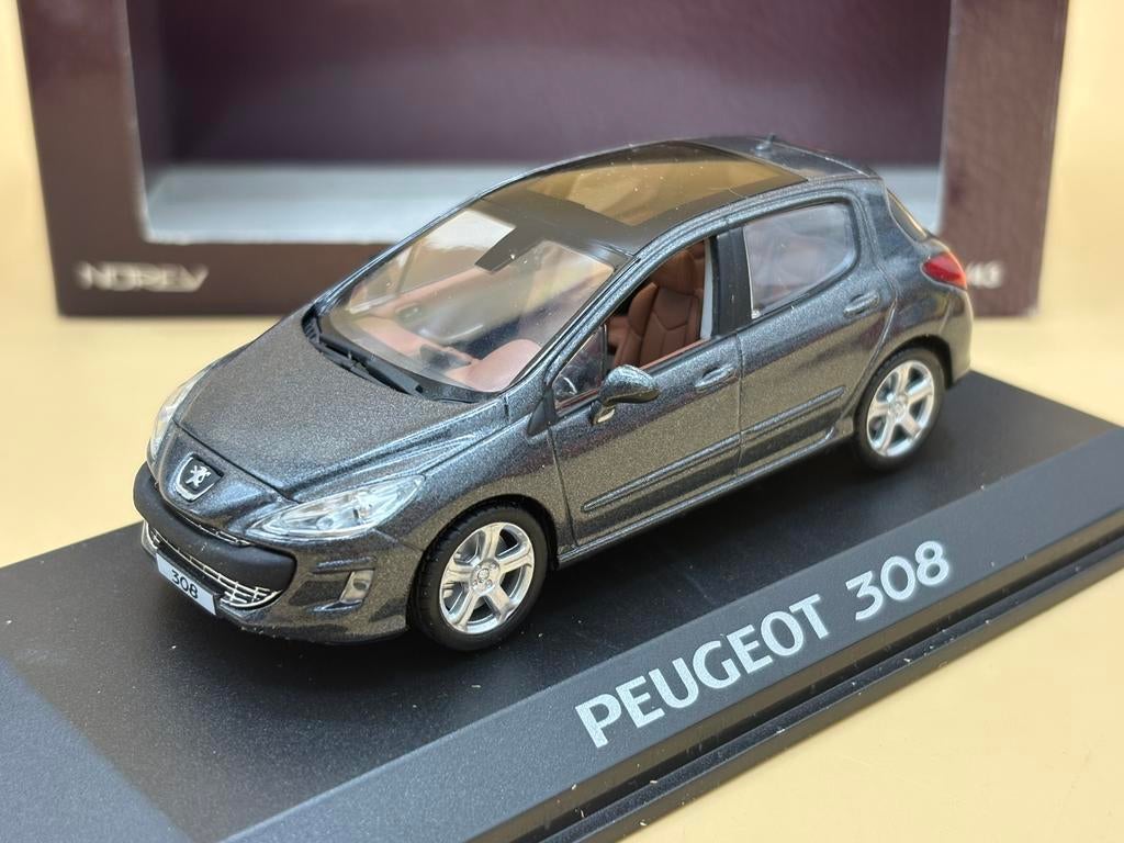 Peugeot 308 MY 2008 1:43 Norev, Ophalen of Verzenden, Zo goed als nieuw, Auto, Norev