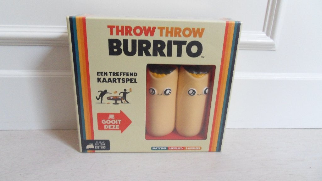 Spel : Throw throw burrito : kaartspel : nieuw in verpakking, Ophalen of Verzenden, Nieuw, Exploding Kittens
