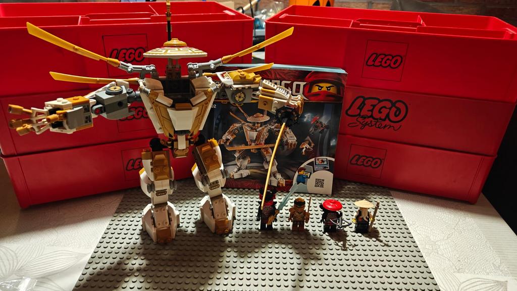 Lego Ninjago Golden Mech 71702, Gebruikt, Lego, Ophalen of Verzenden, Ninjago