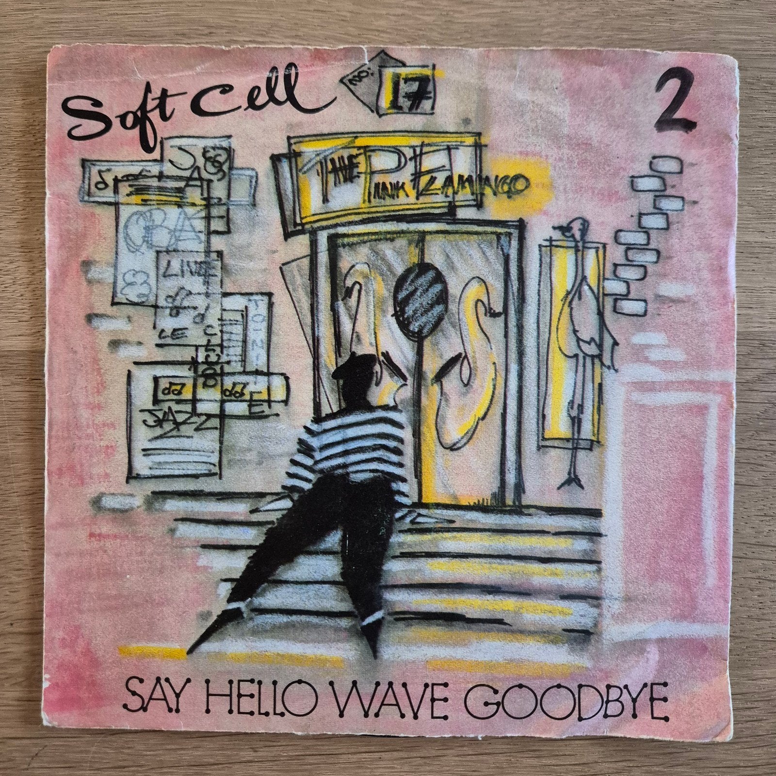 Soft Cell - Say Hello Wave Goodbye 7 inch vinyl single, Gebruikt, 7 inch, Pop, EP
