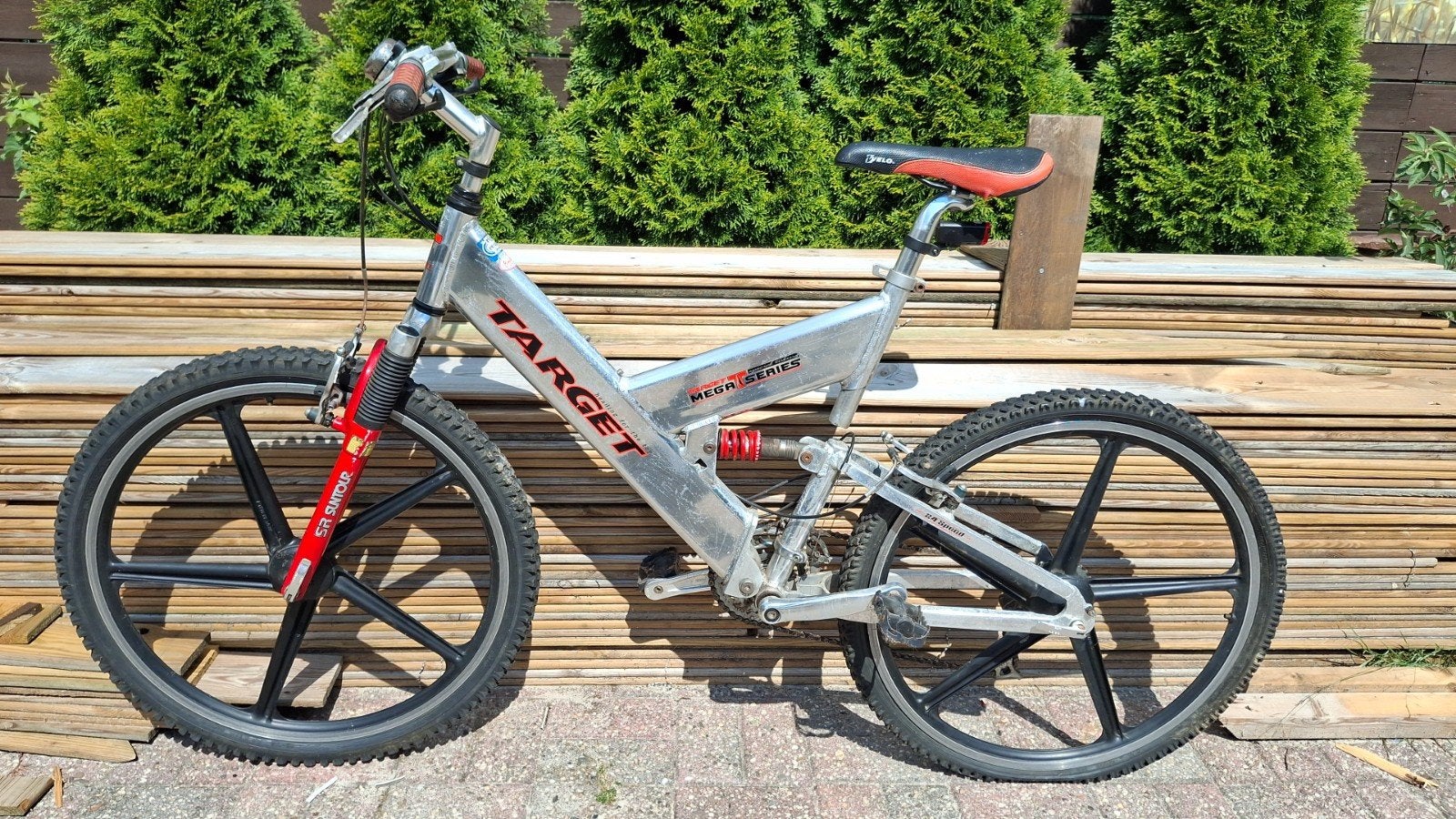 Aluminium mountainbike met stereweilen, Ophalen, 20 inch of meer