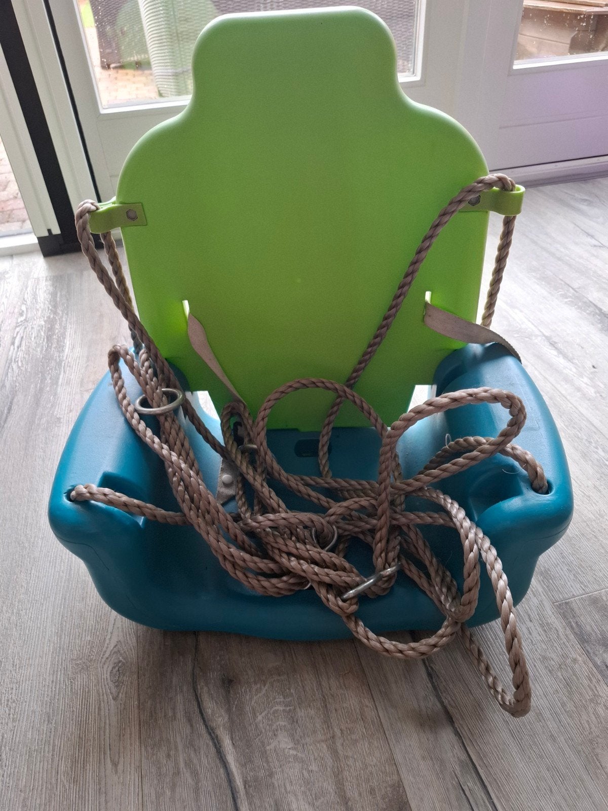 schommel met rugleuning, Ophalen, Gebruikt, Schommel