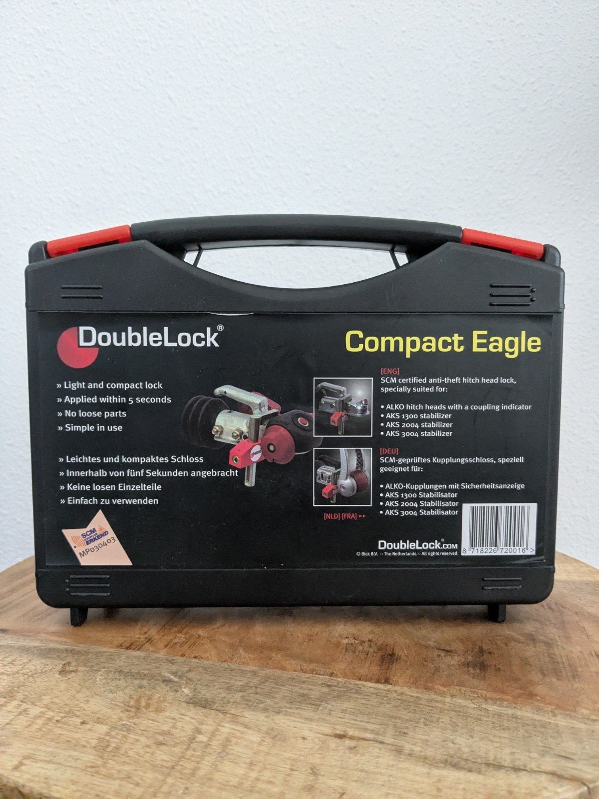 DoubleLock Compact Eagle Disselslot (mist borgmoer/stift), Auto diversen, Anti-diefstal, Gebruikt, Ophalen of Verzenden